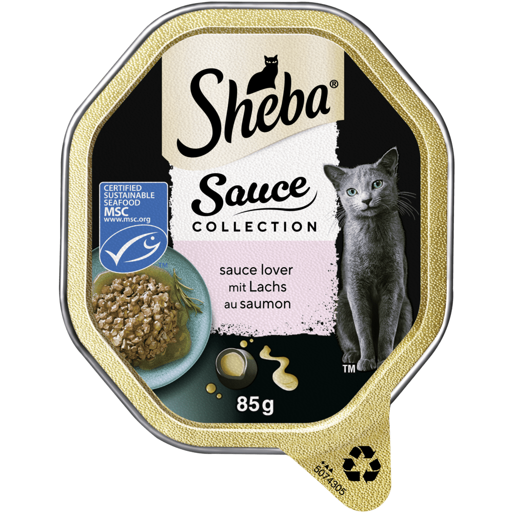 Sauce Lover mit Lachs (MSC) in Sauce 85g - Sauce Collection - 1
