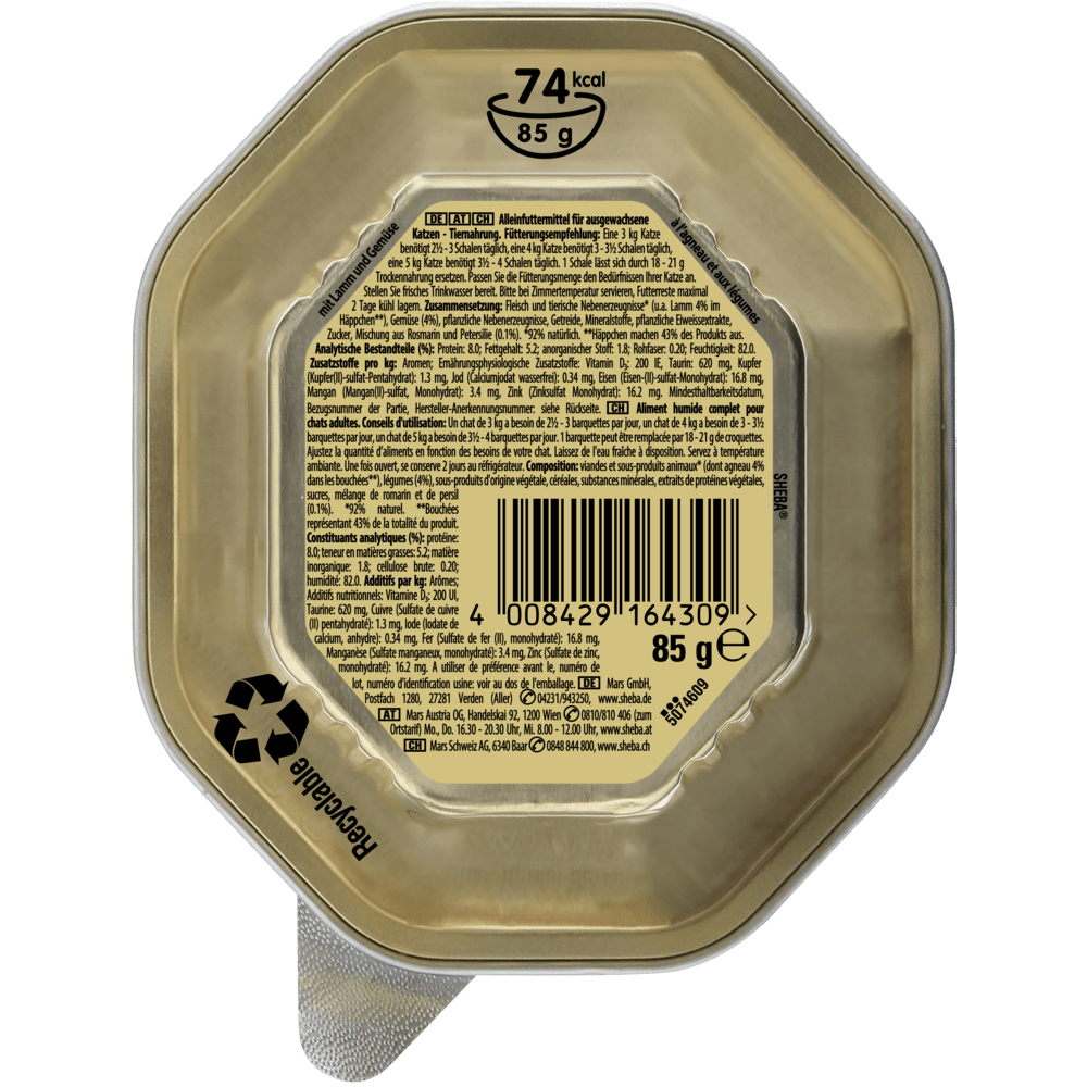 SHEBA® Seasons Collection Saisonvarietät in Sauce, 85g - 2