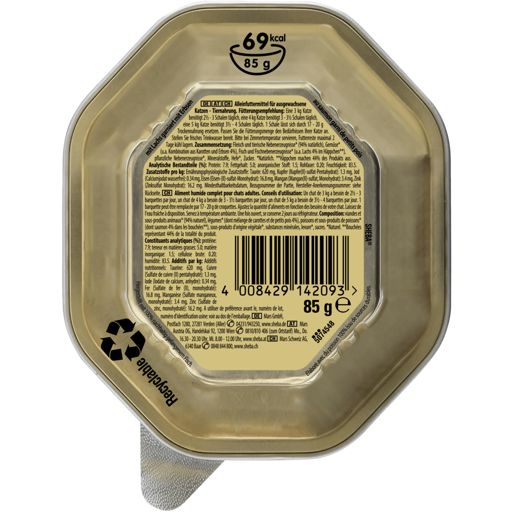 SHEBA® Nature's Collection Lachs in Sauce, 85g - 2