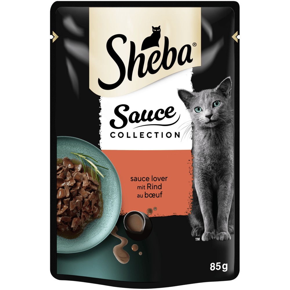 SHEBA® Sauce Collection Sauce Lover Rind in Sauce, 85g - 1