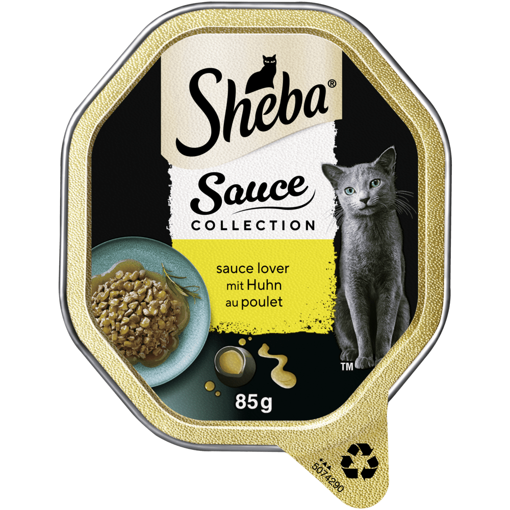 SHEBA® Sauce Collection Sauce Lover Huhn in Sauce, 85g - 1