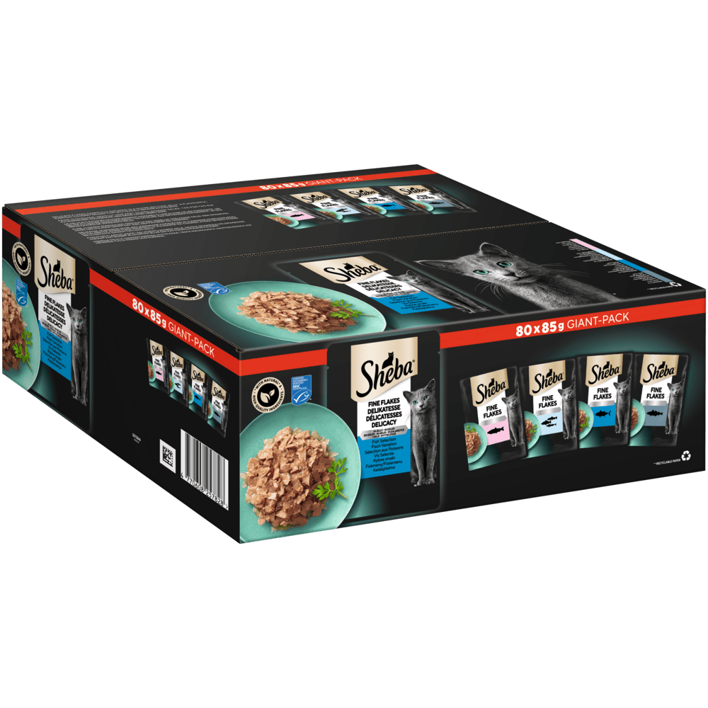 Delikatesse in Gelee Fisch Variation, Portionsbeutel Giant-Pack