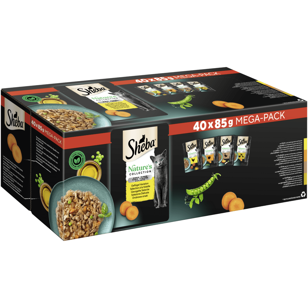 Nature's Collection in Gelee Geflügel Variation, Portionsbeutel Mega-Pack