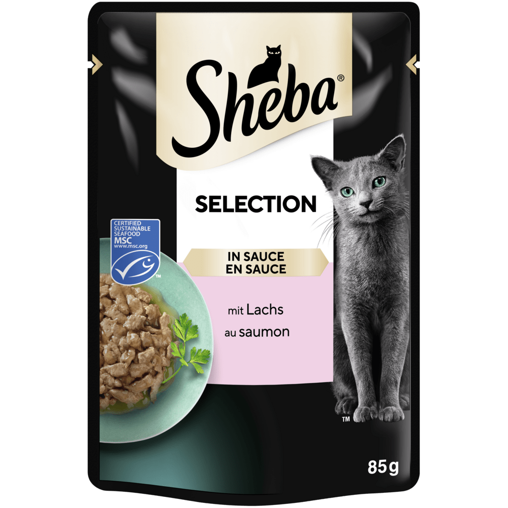 Selection in Sauce mit Lachs (MSC), Portionsbeutel