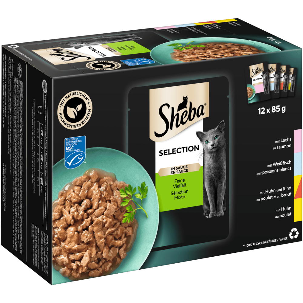 Selection in Sauce Feine Vielfalt, Portionsbeutel Multipack