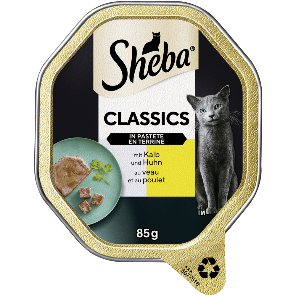 Classics in Pastete mit Kalb und Huhn, Schale
