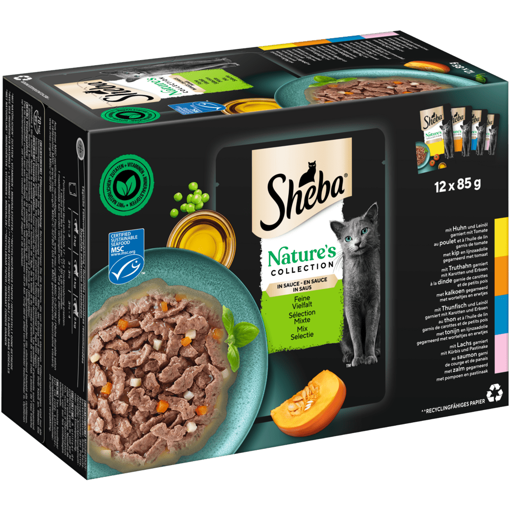 Nature's Collection in Sauce Feine Vielfalt MSC, Portionsbeutel Multipack