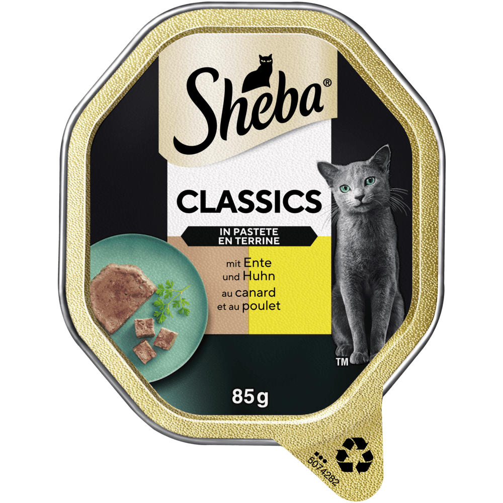 Classics in Pastete mit Ente und Huhn, Schale