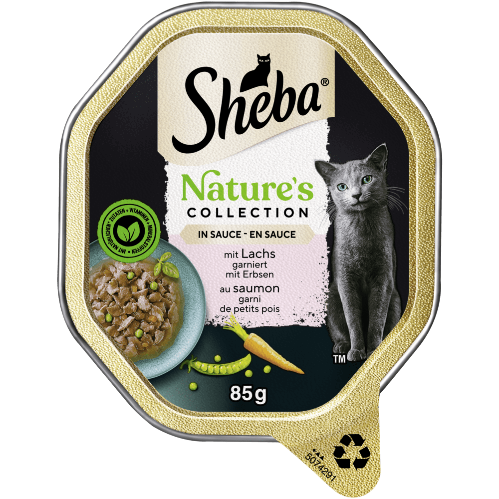 Nature´s Collection in Sauce mit Lachs, Schale