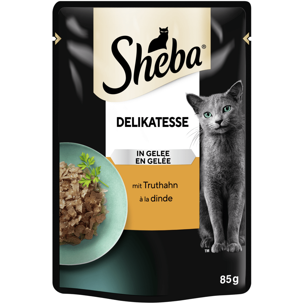 Delikatesse in Gelee mit Truthahn, Portionsbeutel