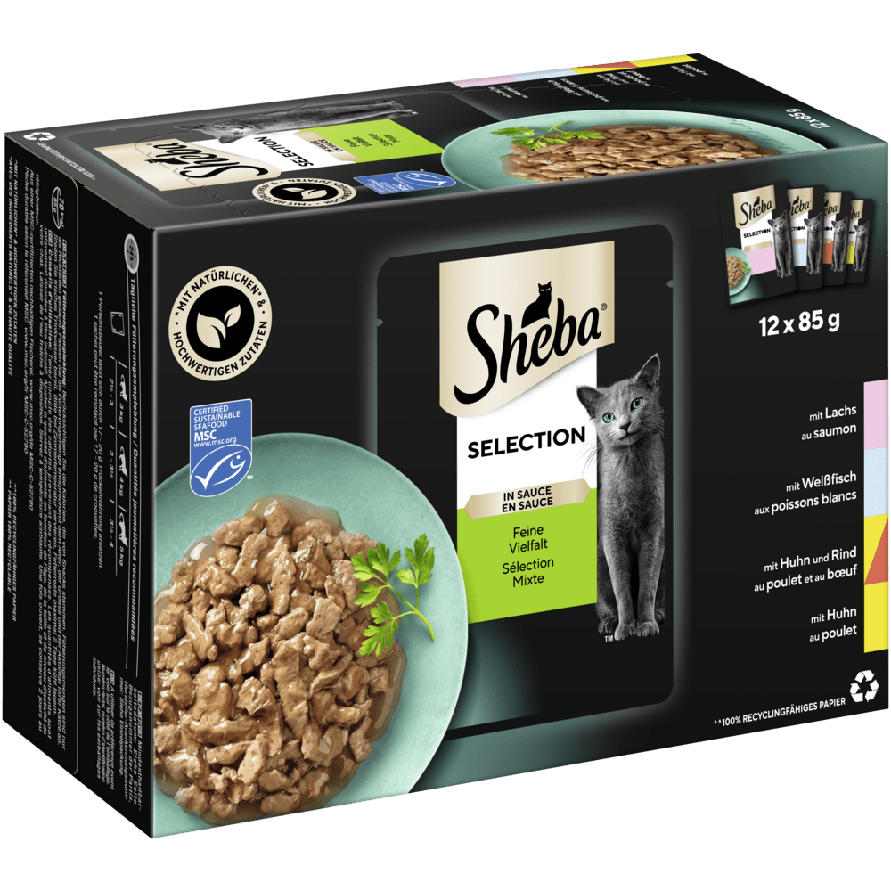 Selection Feine Vielfalt in Sauce, Portionsbeutel