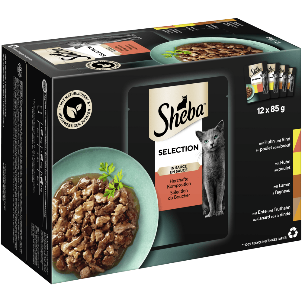 Selection Herzhafte Komposition in Sauce, Portionsbeutel